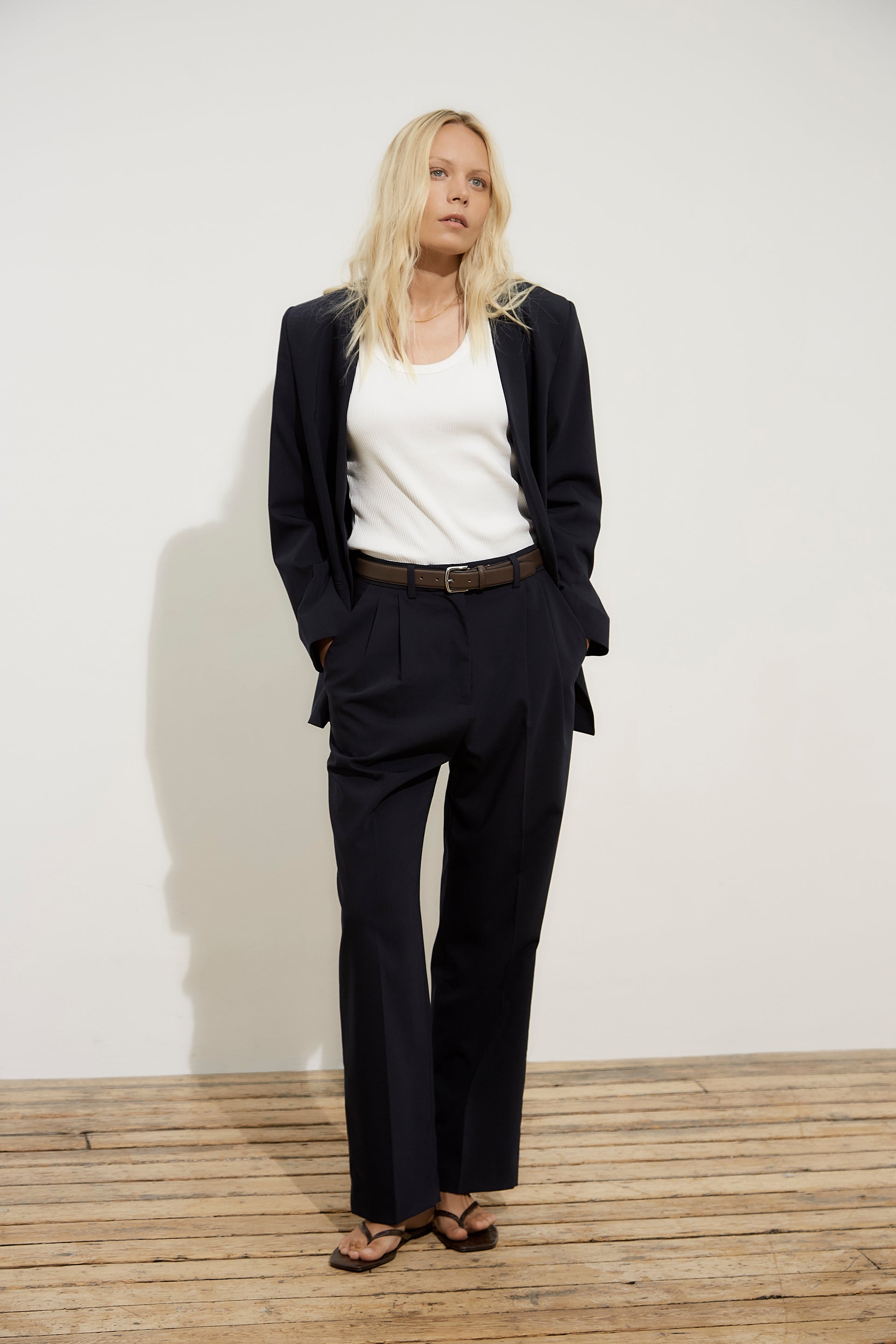 Carolina Trousers – Navy