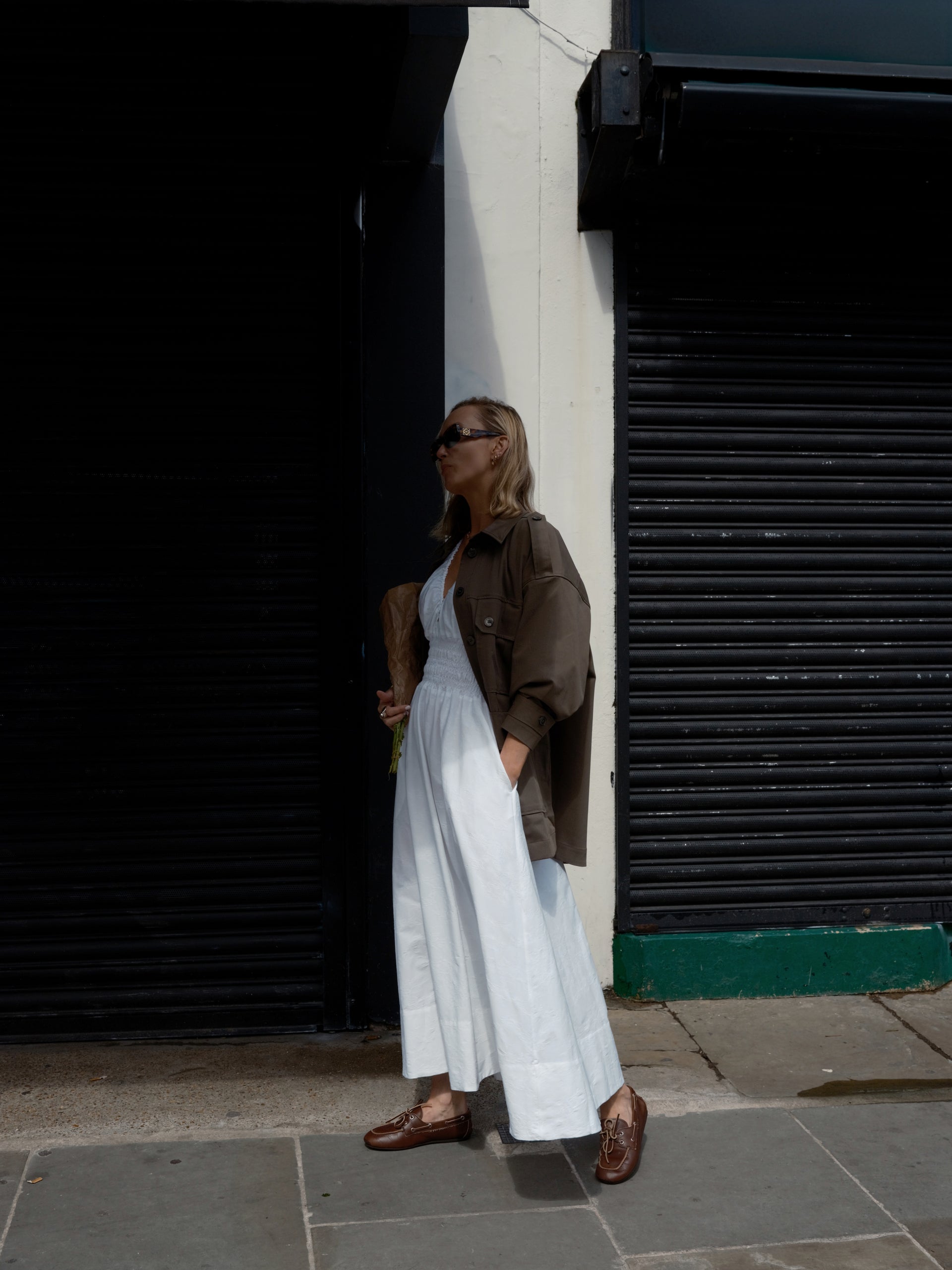 Phoebe dress - white floral