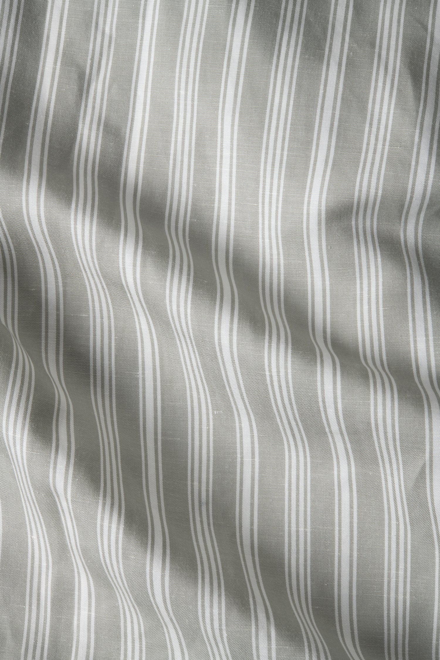 Stevie Oversized Shirt – Sage and Off-White